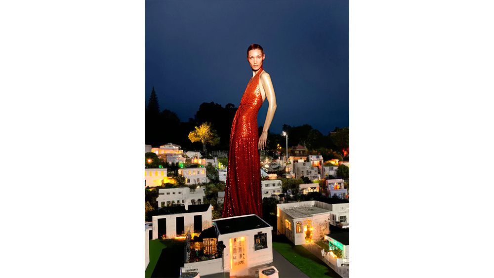 Vogue Italia Bella Hadid AI photos