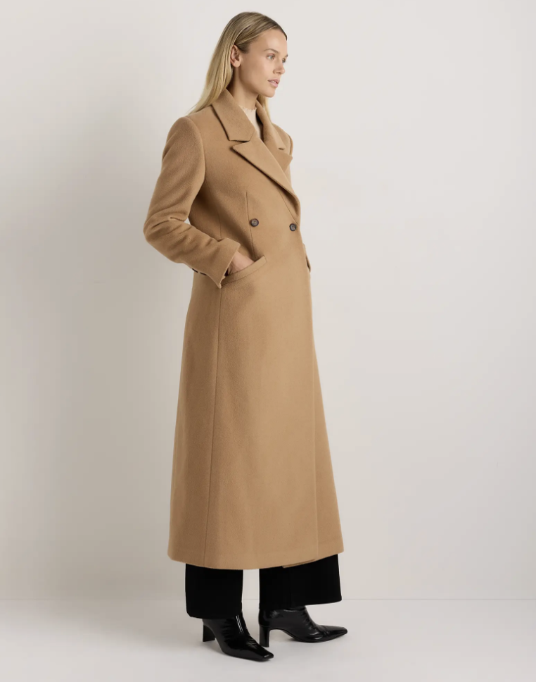 Quince, Wool Cashmere Tailored Coat