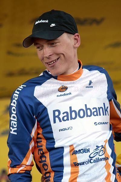 Robert Gesink leads the young rider classification
