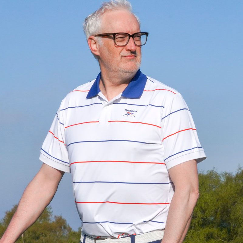 Reebok Thin Stripe Polo