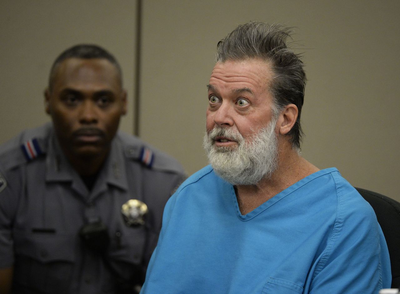 Robert Dear in court.