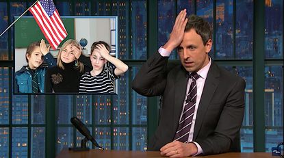 Seth Meyers looks at Donald Trump and post-truth foreign policy