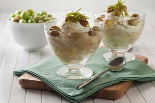 Gooseberry fool is as traditional as British desserts come.