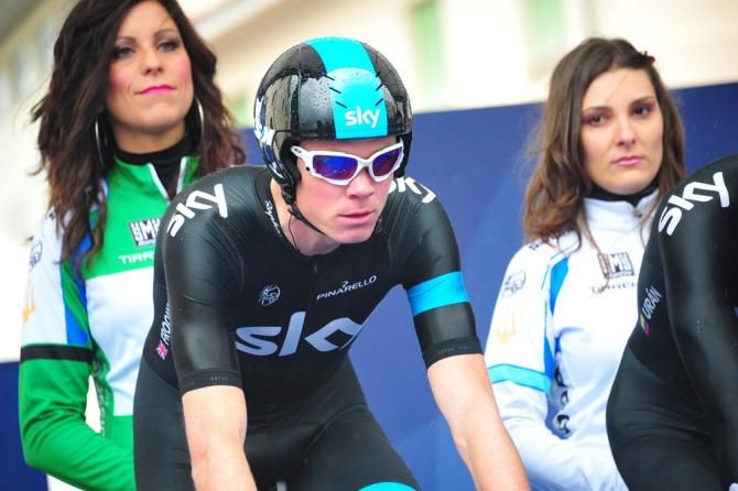 Chris Froome (Sky) is a contender for overall victory at Tirreno-Adriatico.
