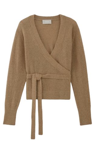 Everlane The Alpaca Wrap Sweater