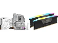 Gigabyte/Corsair Gigabyte X870 Aorus Elite Wifi7 Ice / Corsair Vengeance 32GB DDR5- DDR5-6000 CL36