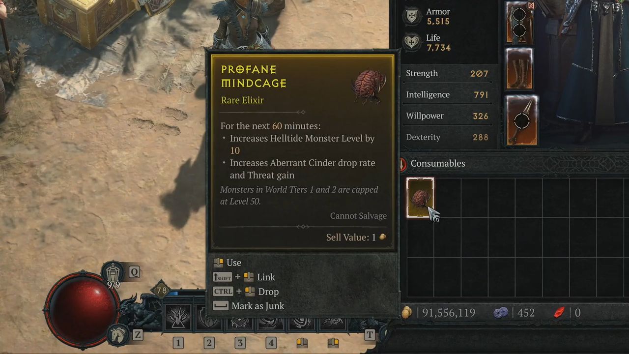 Diablo 4 Mind Cage