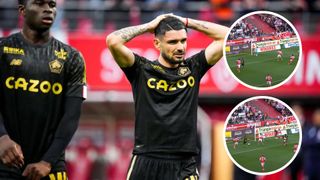 Remy Cabella misses incredible open goal against Reims