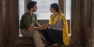 Danesh Razvi as Kabir and Tanya Maniktala as Lata in A Suitable Boy