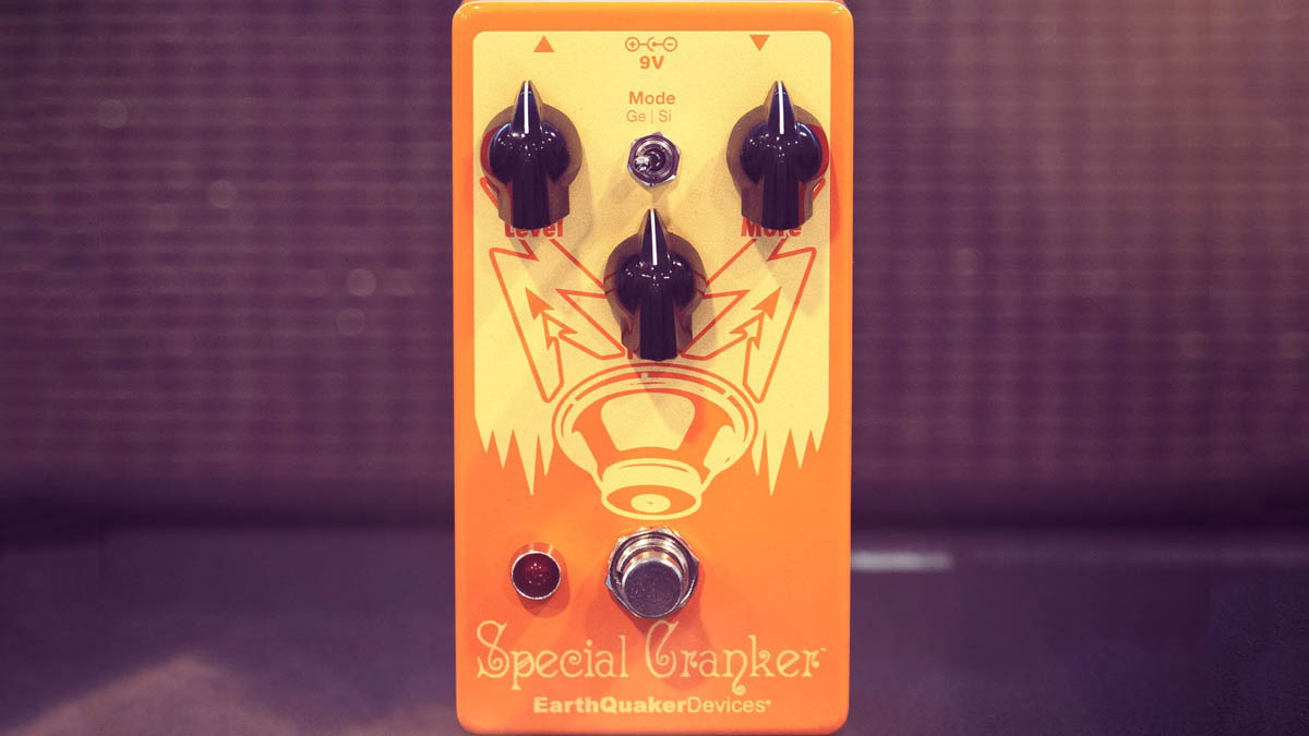 EarthQuaker Devices launches the Special Cranker, “an overdrive