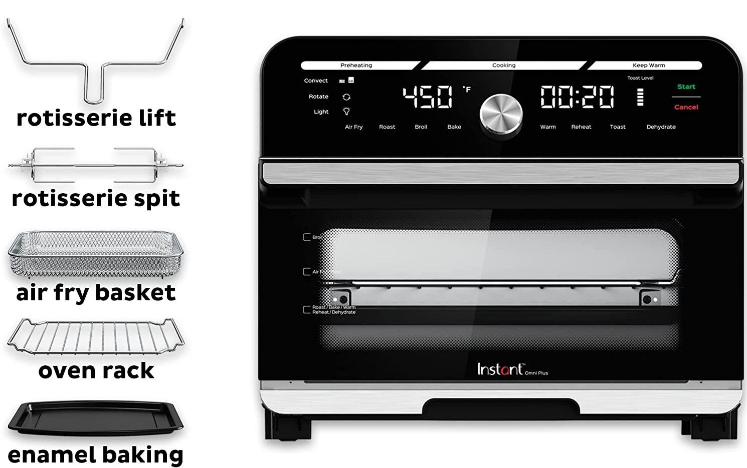 Instant Omni Plus Air Fryer Toaster Oven Combo review Homes & Gardens