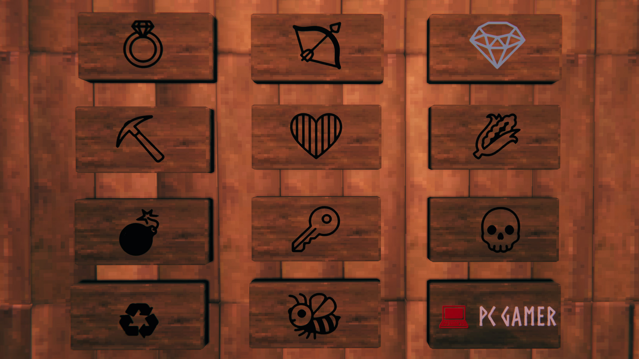 Various unicode symbols on Valheim signs