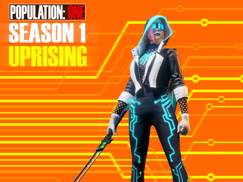Population One Season 1 Character With Katana