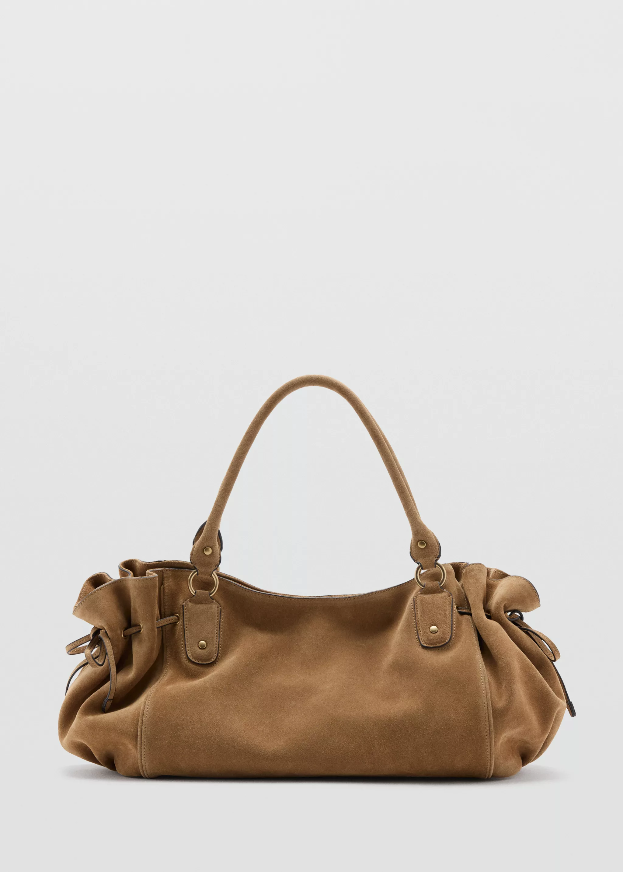 Suede Shoulder Bag - Women | Mango United Kingdom
