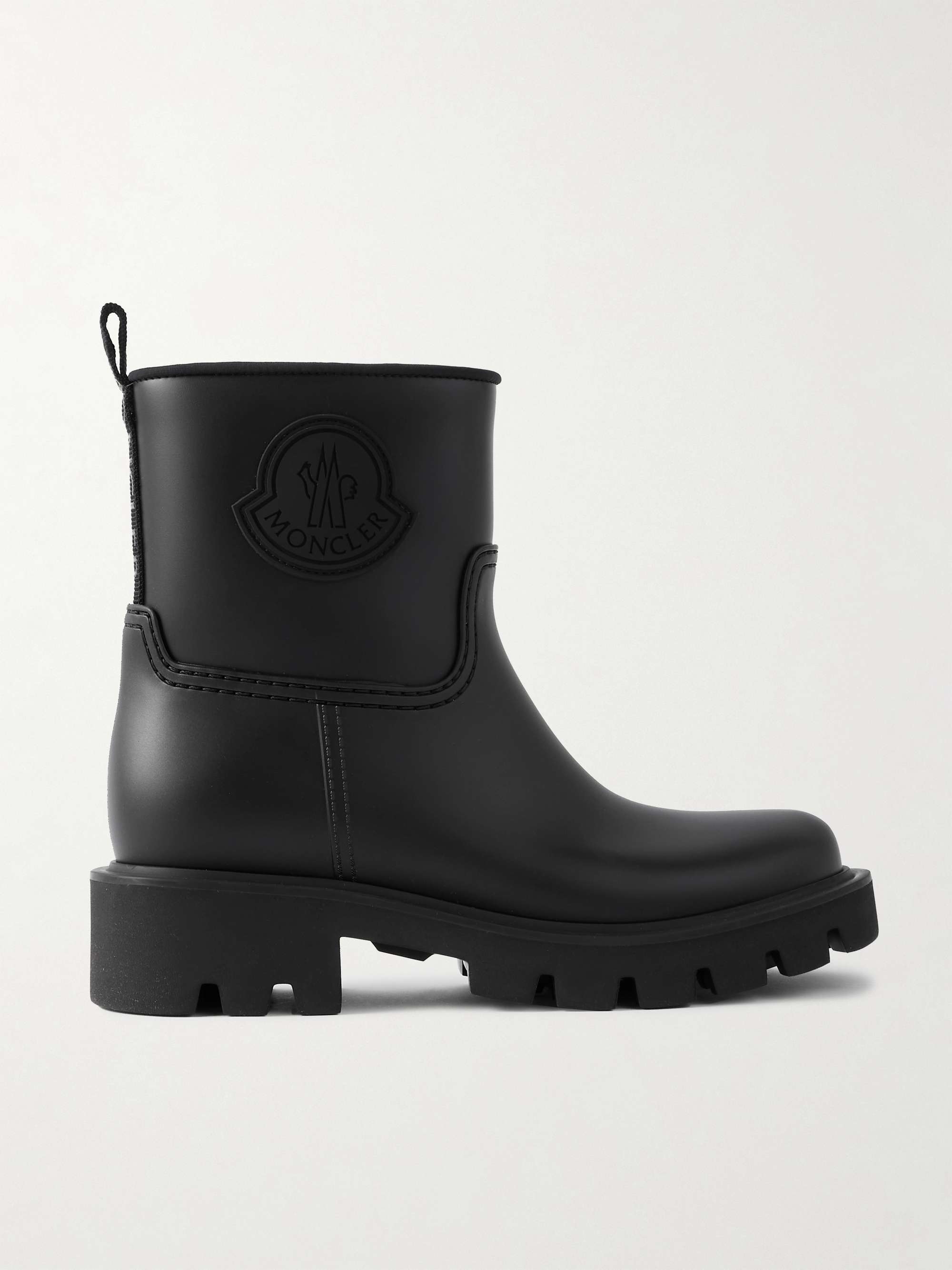 Kickstream Leather and Shell Ankle Boots