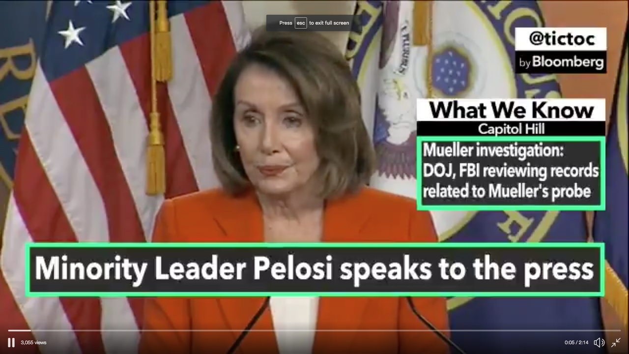 Nancy Pelosi.