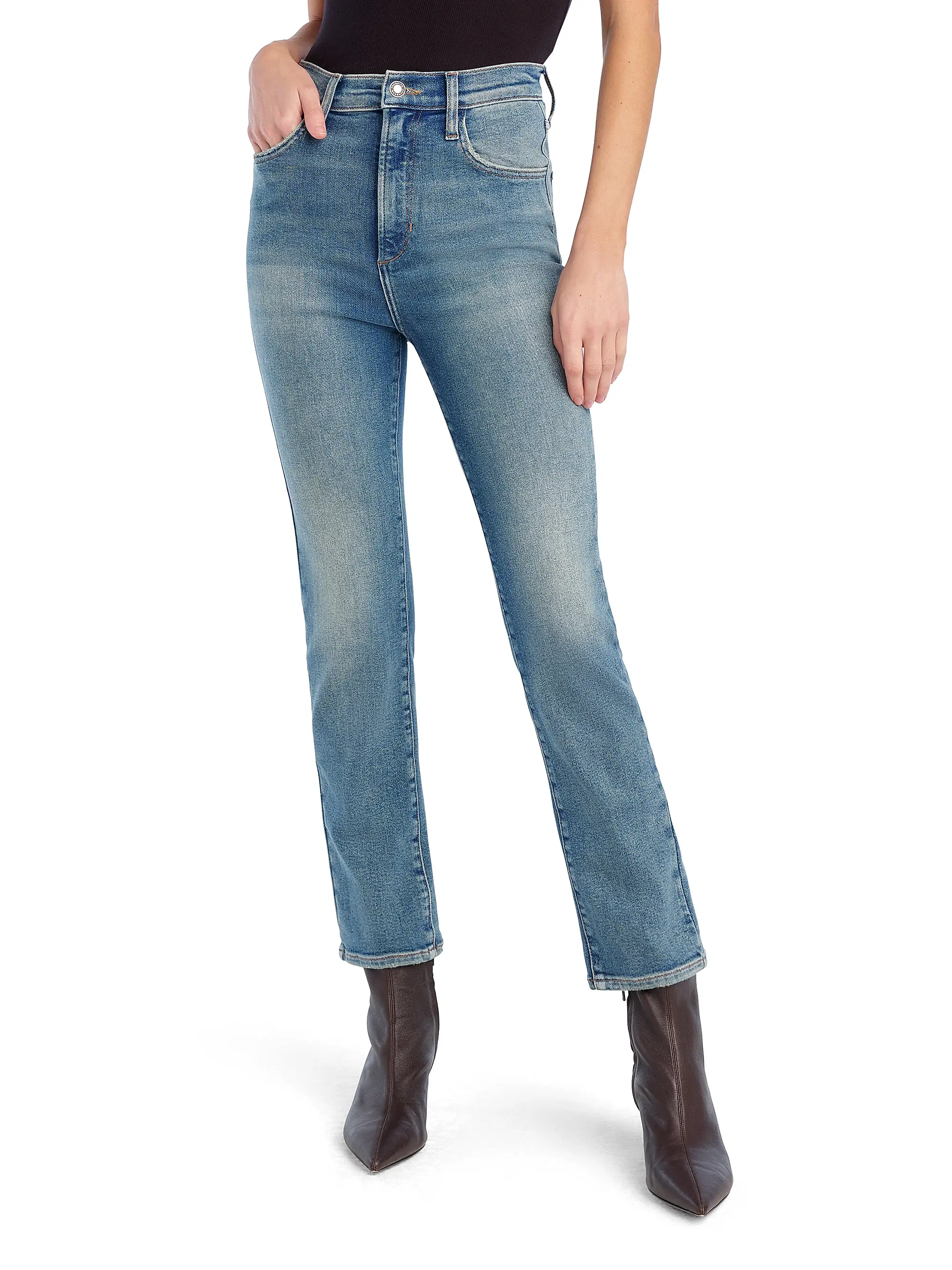 The Valentina Super High-Rise Cigarette Jeans