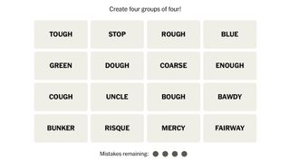 The NYT Connections Puzzle for December 13, 2023