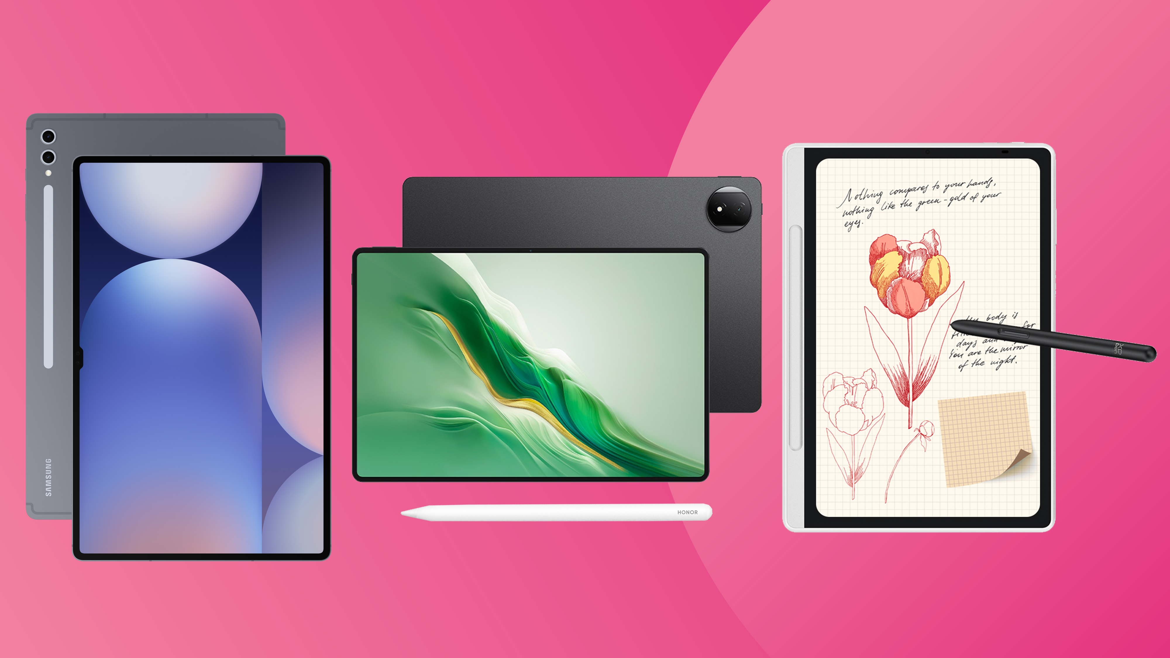 best tablets with a stylus pen header