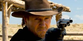 Liam Neeson in a Million Ways To Die In The West butt scene