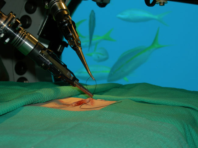 First Zero-Gravity Surgical Robot Demonstration