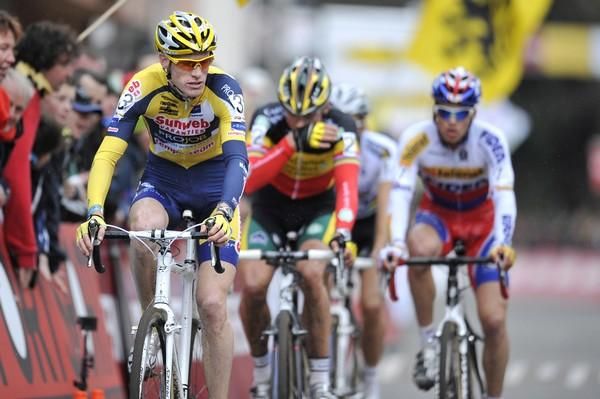 Klaas Vantornout leads Sven Nys and Zdenek Stybar