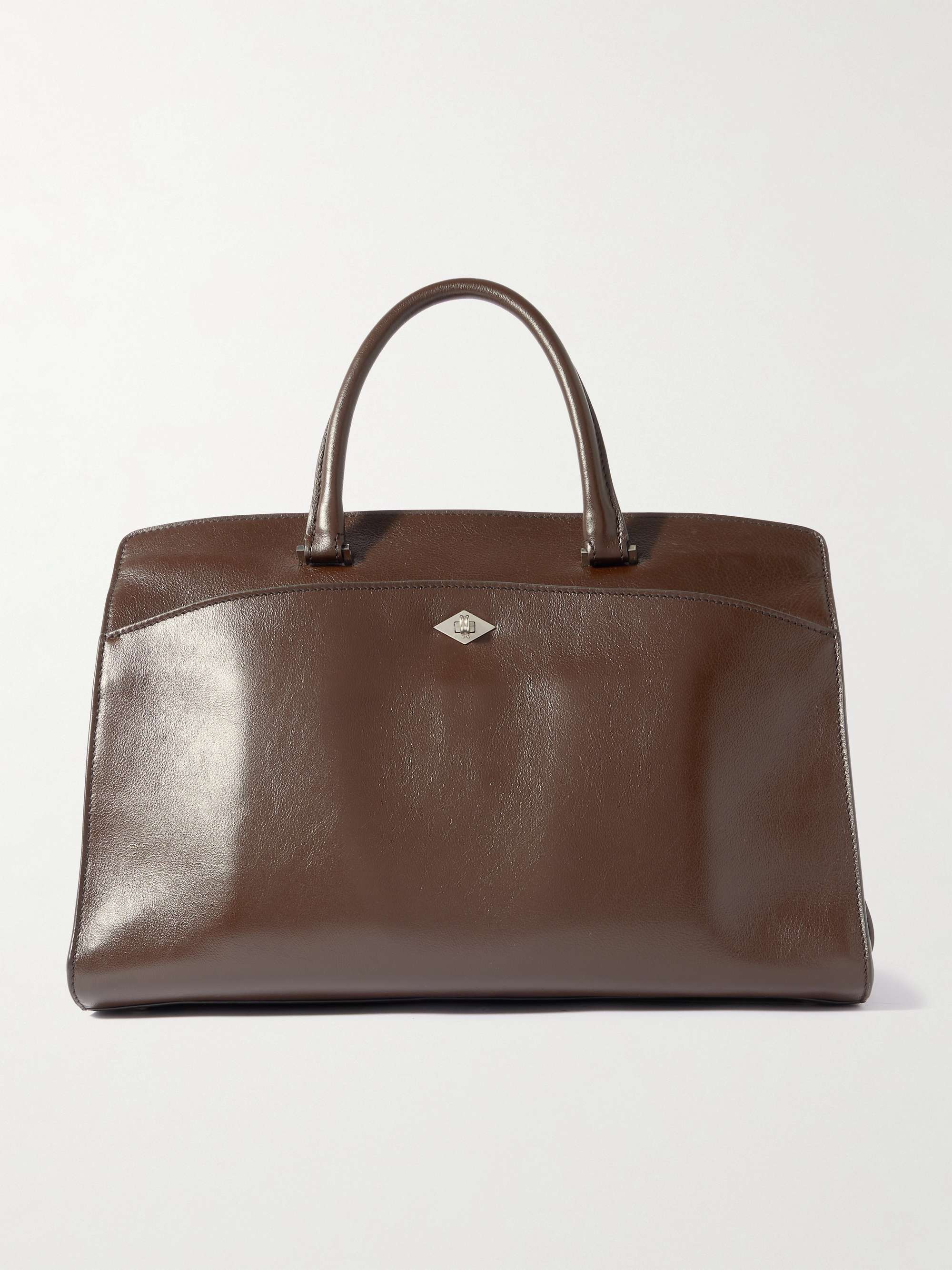 Private Eye Large Leather Tote