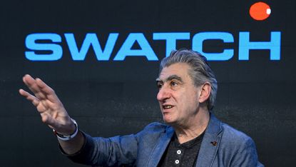 Swiss watchmaker Swatch Group CEO Nick Hayek