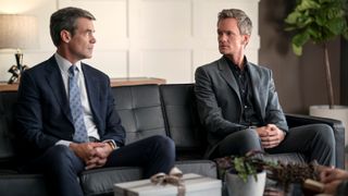 Uncoupled. (L to R) Tuc Watkins as Colin McKenna, Neil Patrick Harris as Michael Lawson in episode 101 of Uncoupled. Cr. Sarah Shatz/Netflix © 2022