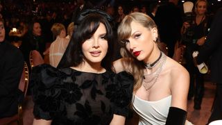 Lana Del Rey and Taylor Swift attend the 66th Grammy Awards