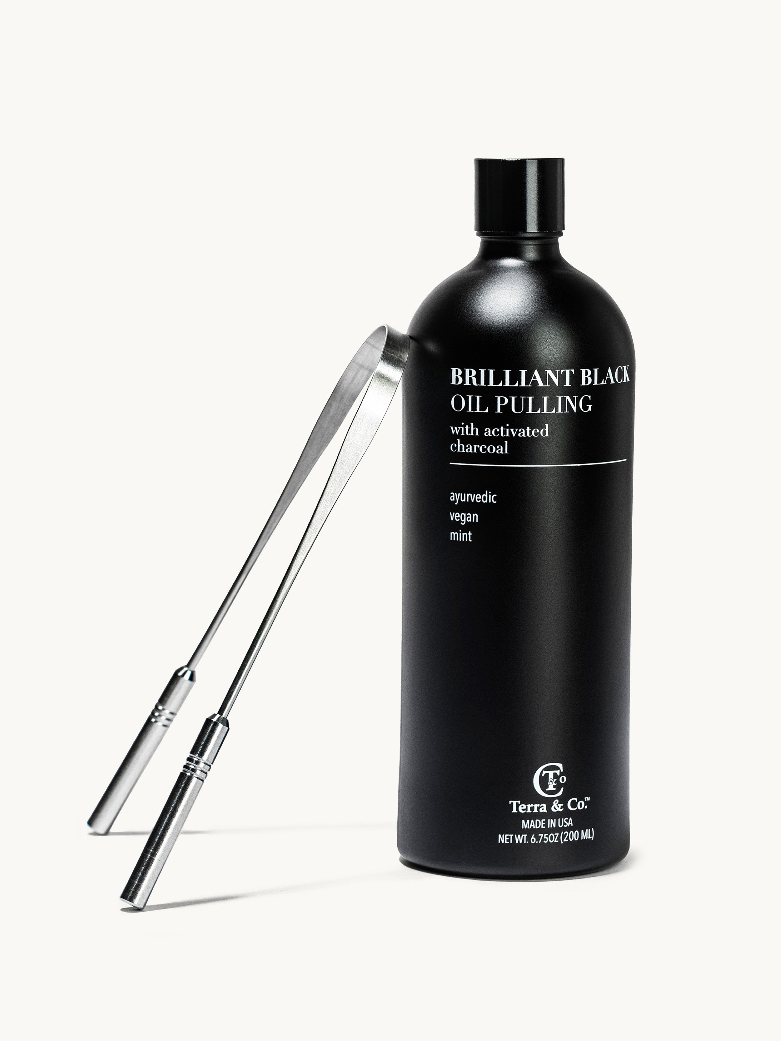 Charcoal Oil Pulling Kit