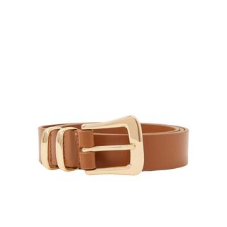 Monsoon Leather core belt tan