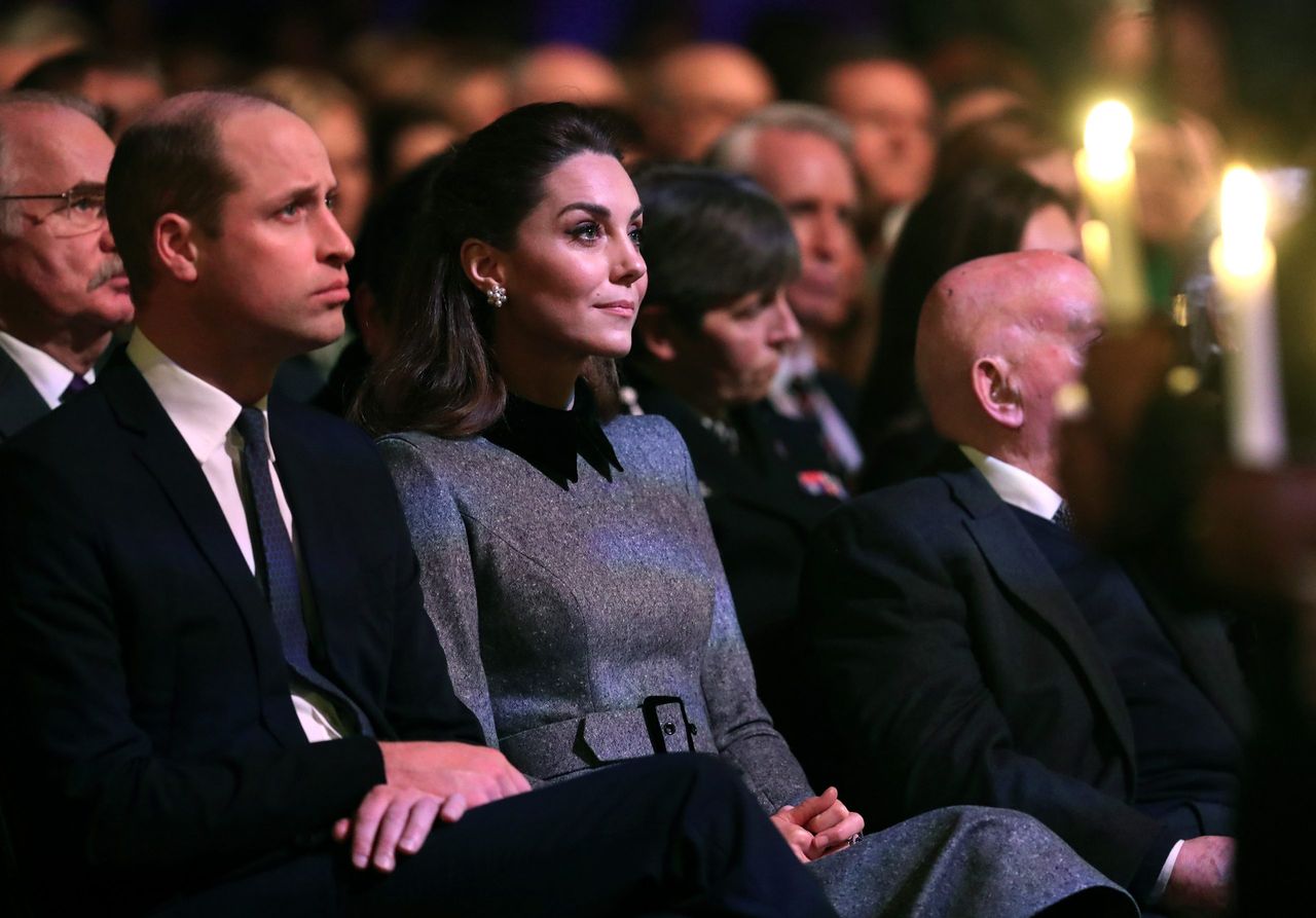 duke and duchess of cambridge at holocaust memorial service