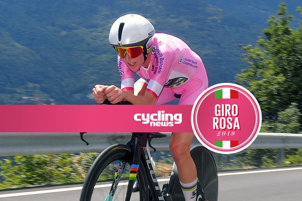 Annemiek van Vleuten (Mitchelton-Scott) wins stage 6 uphill time trial at the Giro Rosa