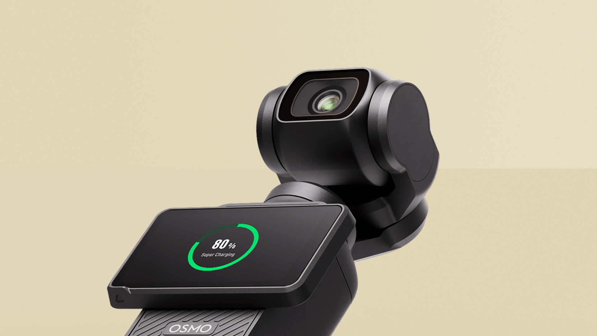 DJI Osmo Pocket 3 on yellow background
