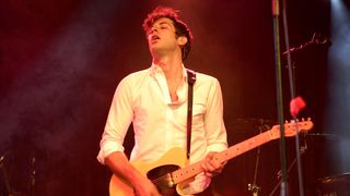 NEW YORK - JULY 11: Mark Ronson performs at the High Line Ballroom on July 11, 2007 in New York City. (Photo by Donna Ward/Getty Images)