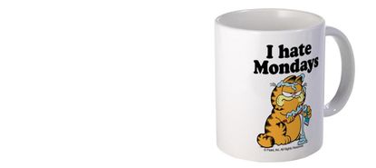 Garfield hating Mondays.