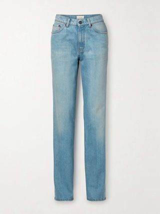 Carlton High-Rise Straight-Leg Jeans