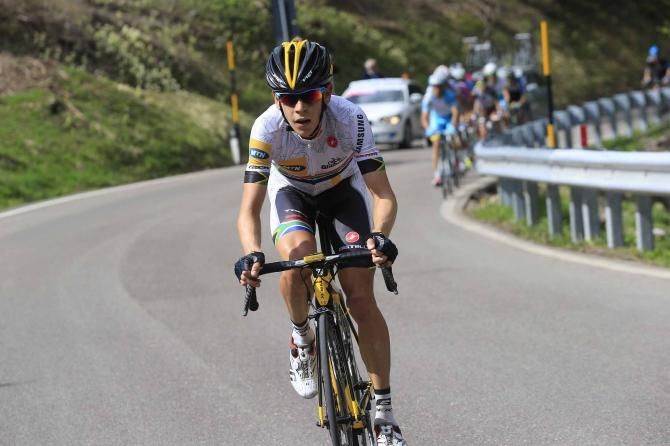 Louis Meintjes (MTN-Qhubeka) was second on Monte Bondone and 5th overall at the Giro del Trentino.