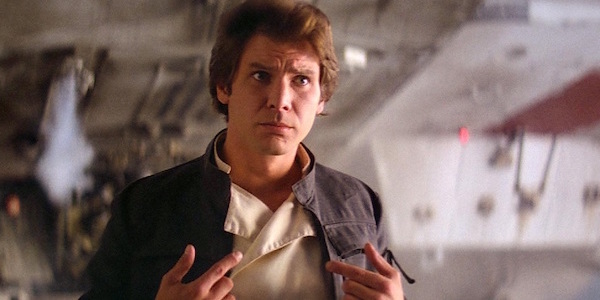 Han Solo in The Empire Strikes Back