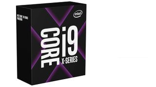 Intel Core i9-10900X against a white background