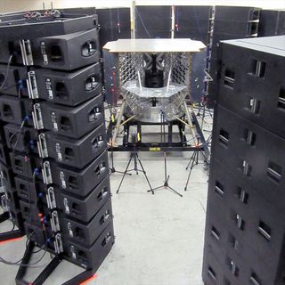 Astrobotic's Peregrine Structural Test Model, a one-to-one scale representation of the Peregrine Mission One (PM1) lander, passed structural qualification testing in September 2020.