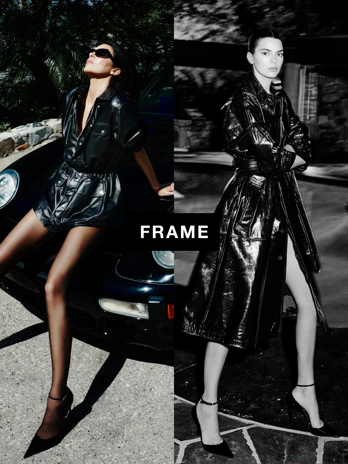 Frame Kendall Jenner Campaign Imagery