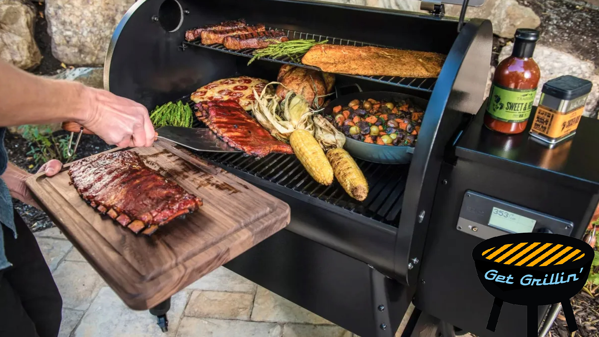 Traeger get grillin