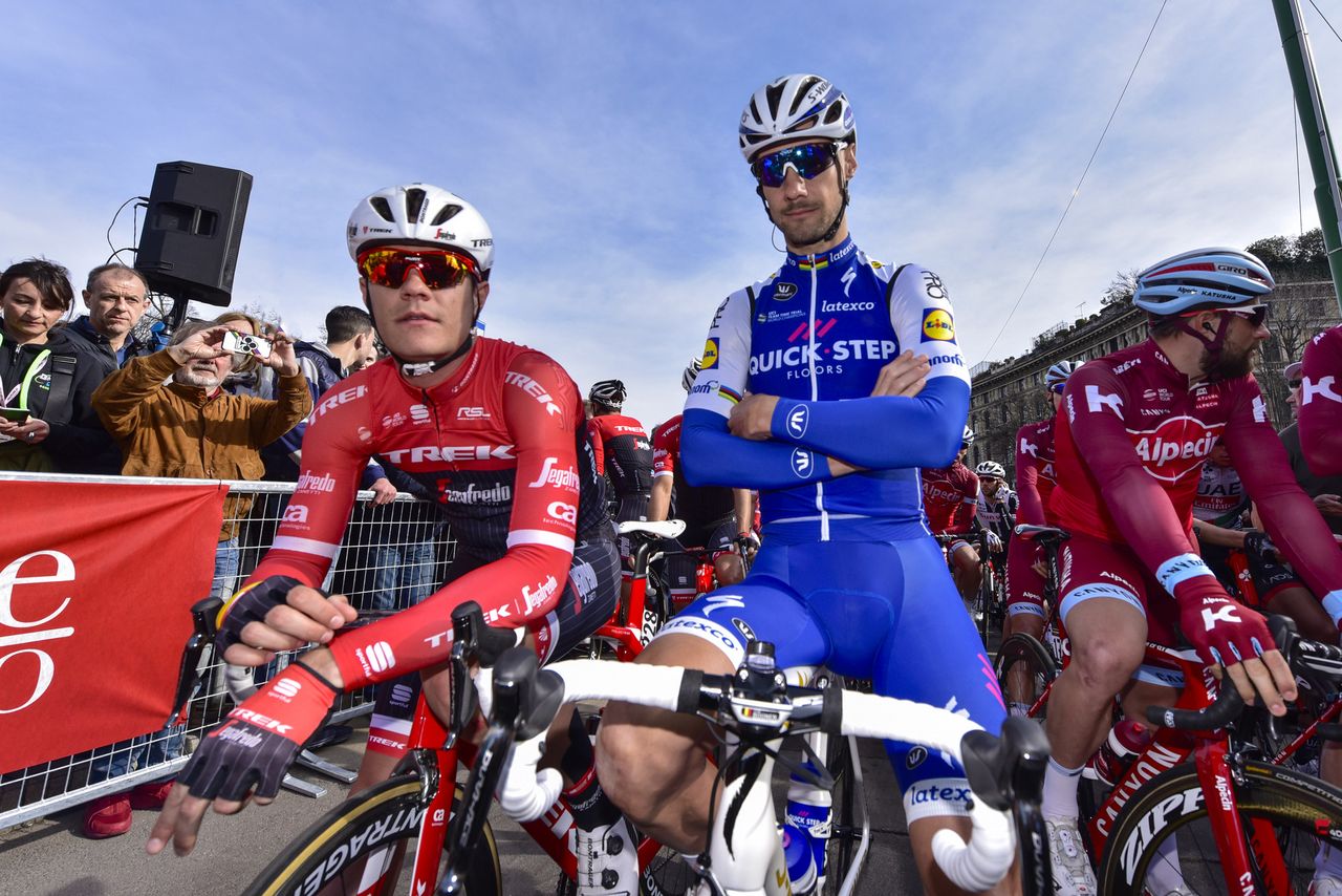 Jasper Stuyven (Trek - Segafredo) - Tom Boonen (QuickStep - Floors)