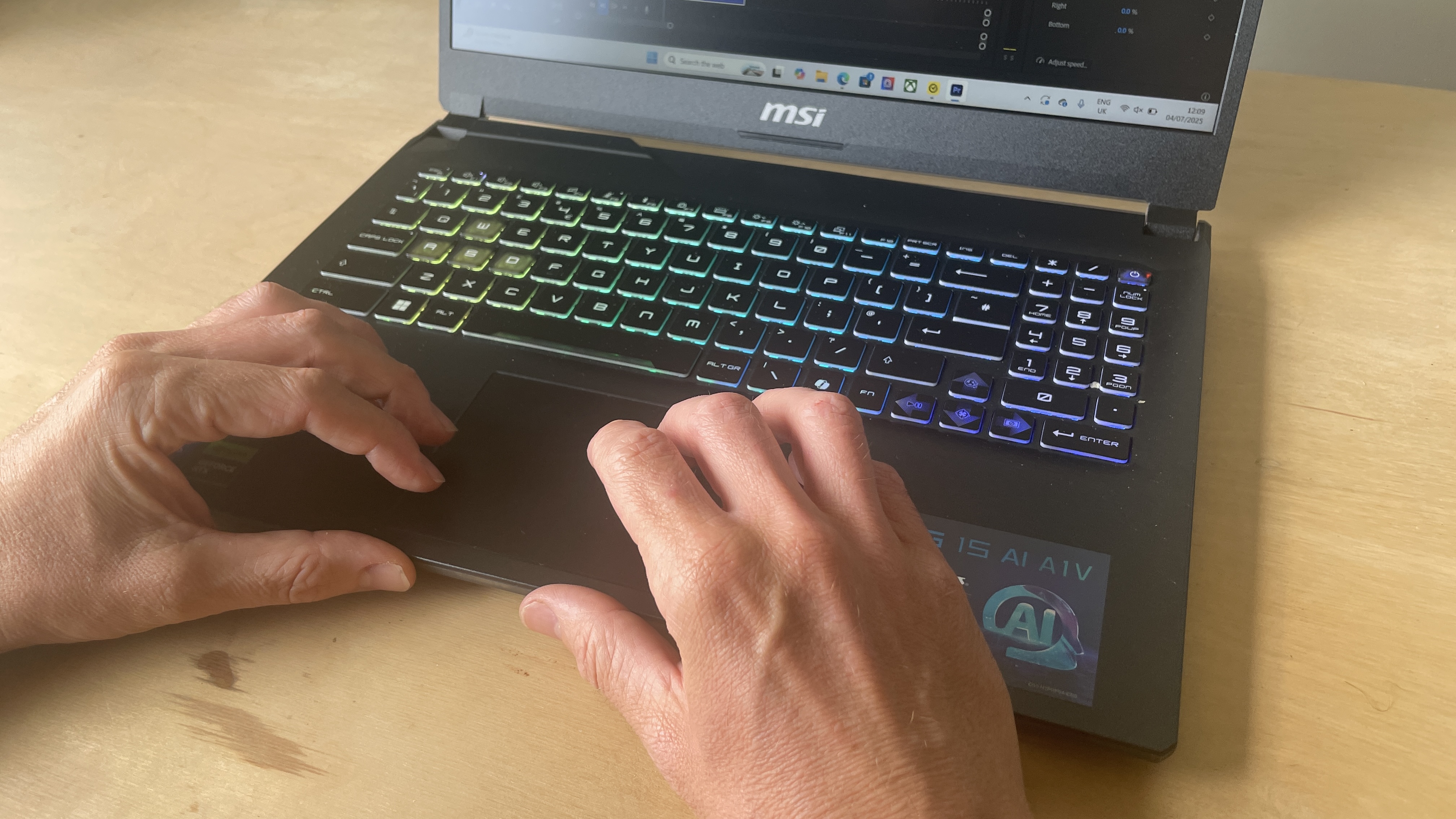 MSI Cyborg 15 AI