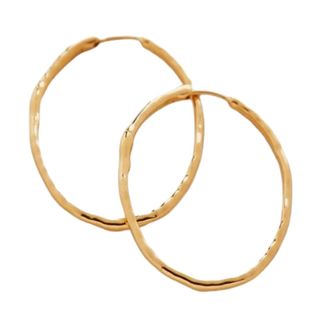 Monica Vinader Siren Muse Large Hoop Earrings