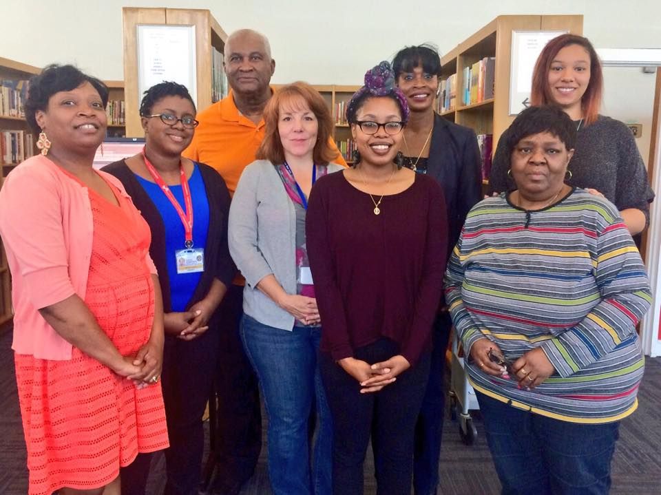 Baltimore library staff.