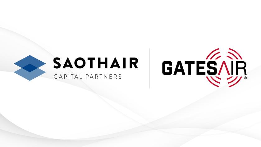 Saothair Capital Partners and GatesAir logos