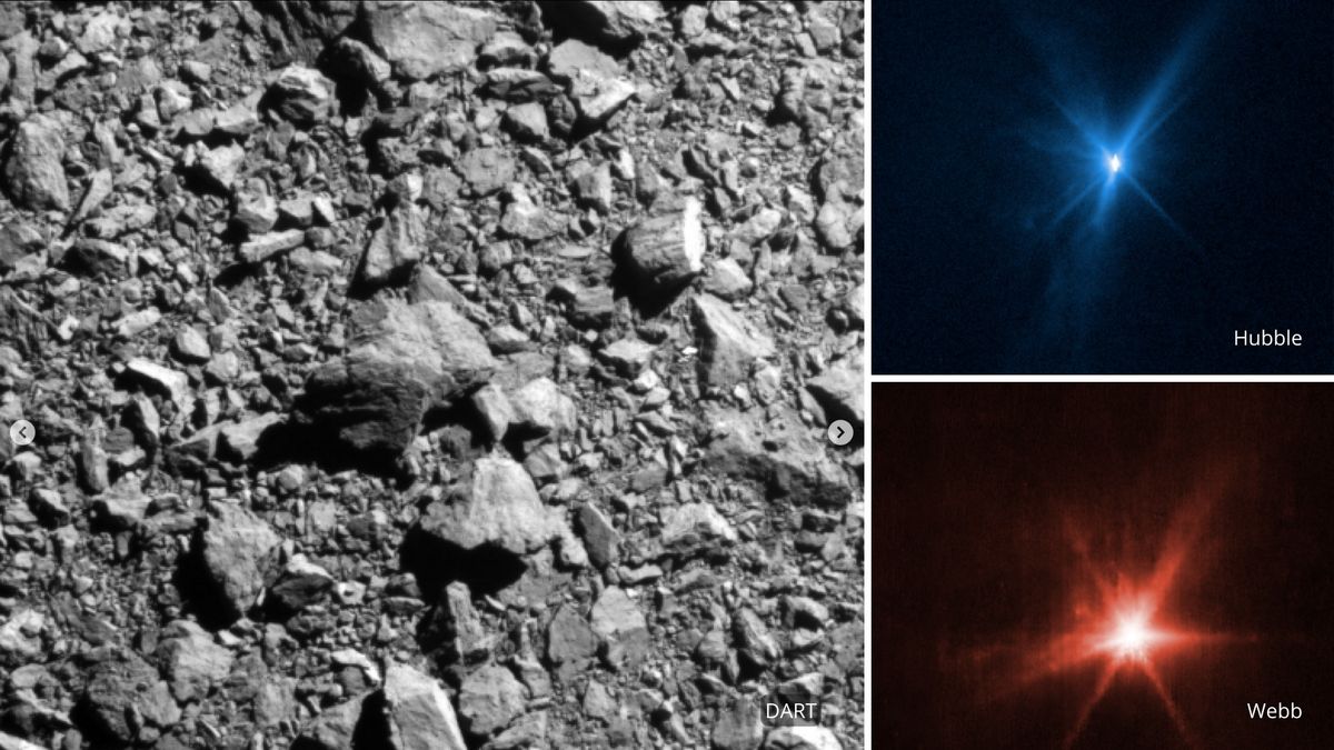 James Webb Space Telescope Captured NASA's Asteroid-smashing Mission ...